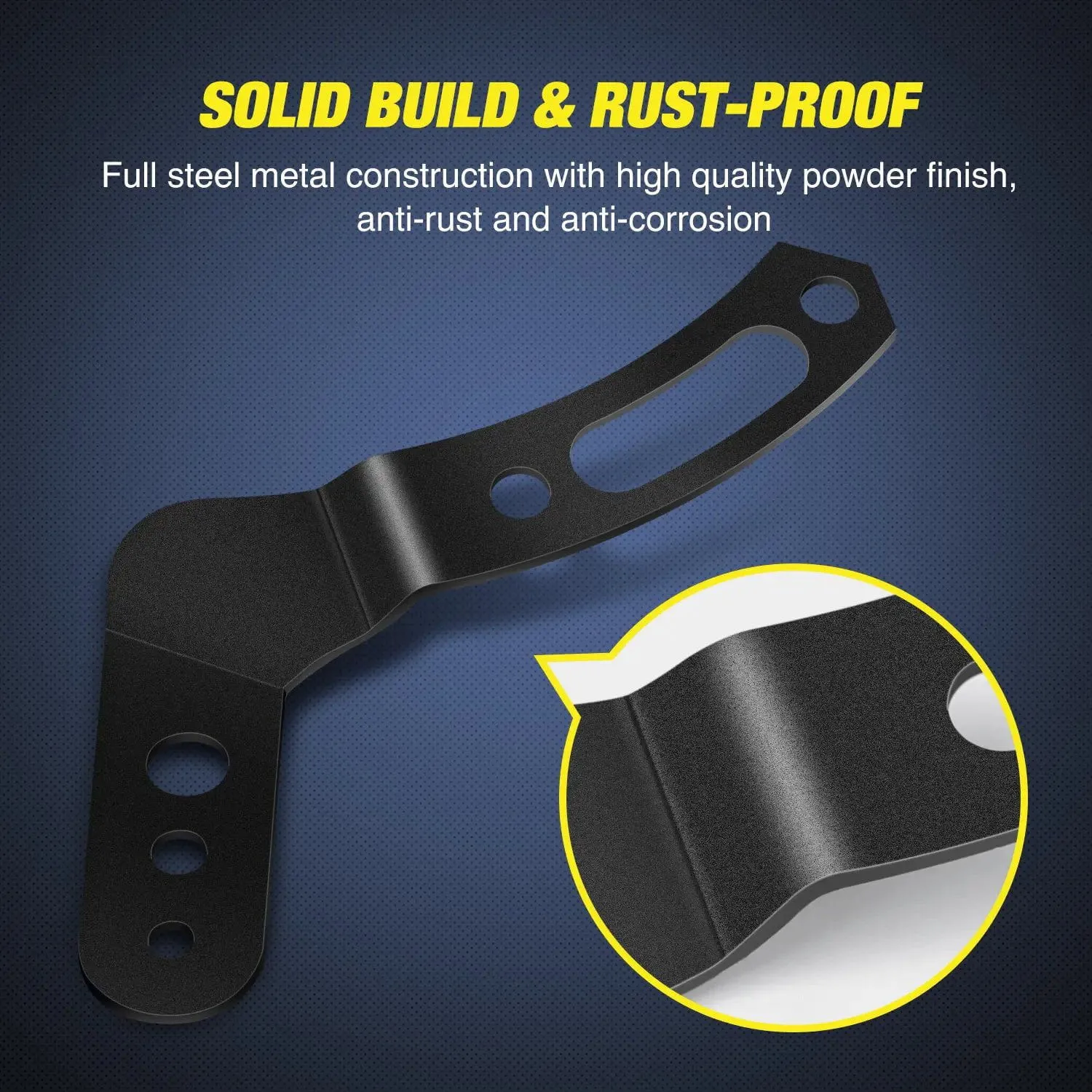 30-32 Inch Upper Light Bar Roof Mounts For UTV 2011-2018 Polaris RZR 900 1000 800