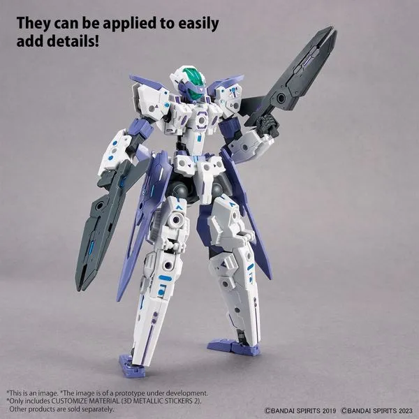 30MM CM07 Customized Material (3D Metallic Seal 2) 1/144
