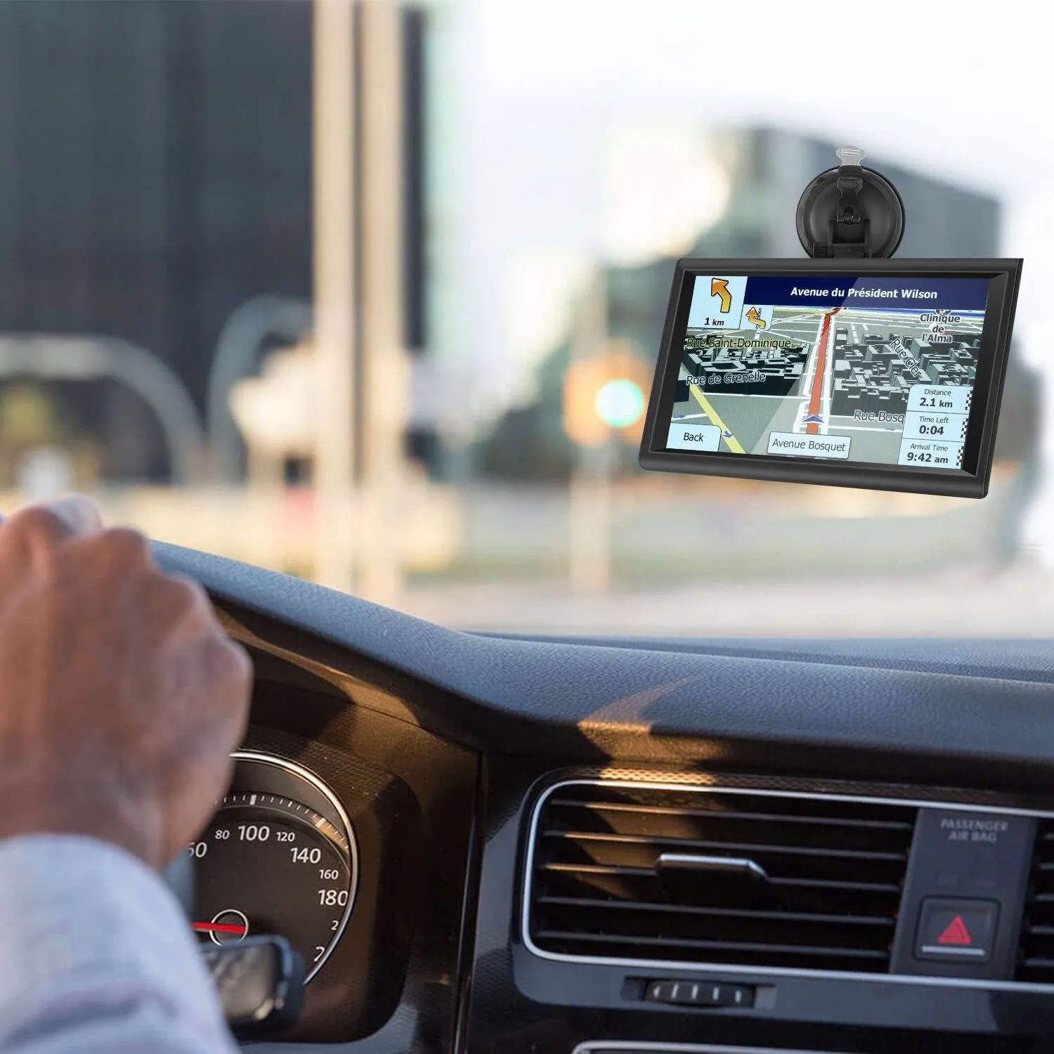 9" Car GPS Navigation - 8GB Touch Screen Vehicle Navigator