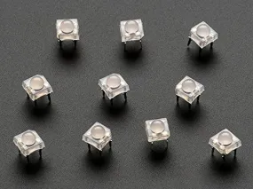 Adafruit Diffused 'Piranha' Super-flux RGB (tri-color) LED (10 pack)