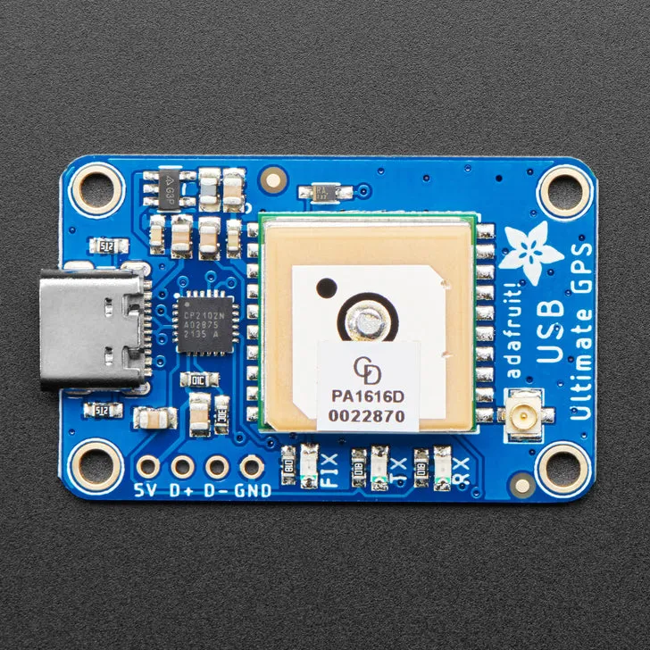 Adafruit Ultimate GPS with USB - 66 channel w/10 Hz updates