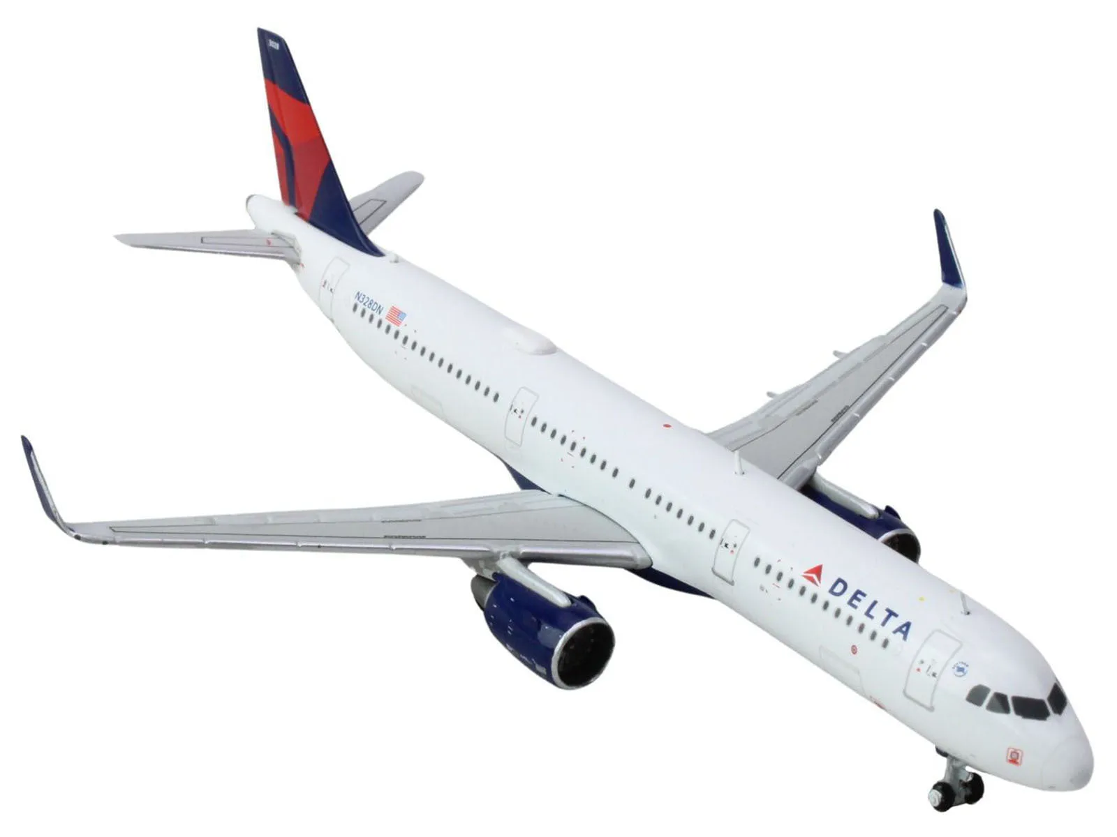 Airbus A321 Commercial Aircraft "Delta Air Lines" (N328DN) White