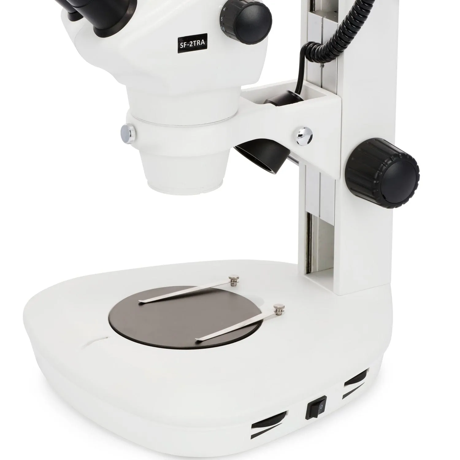 AmScope SF-2 Series Trinocular Stereo Microscope   Dual-illumination   Track-stand  10.5" Touchscreen 8MP Imaging System
