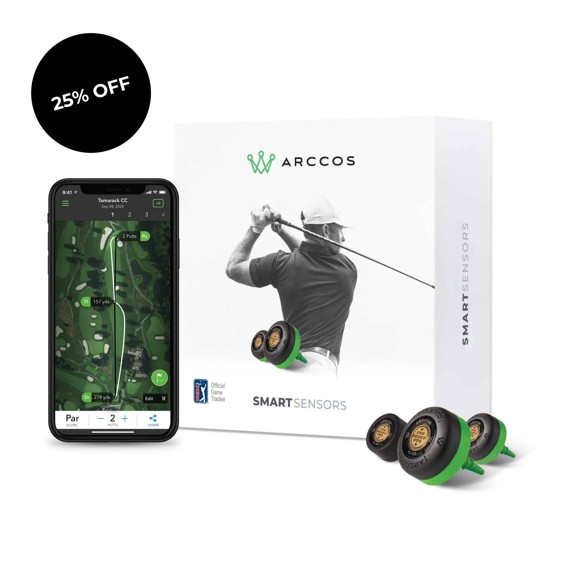 Arccos Smart Sensors (GEN 3 )
