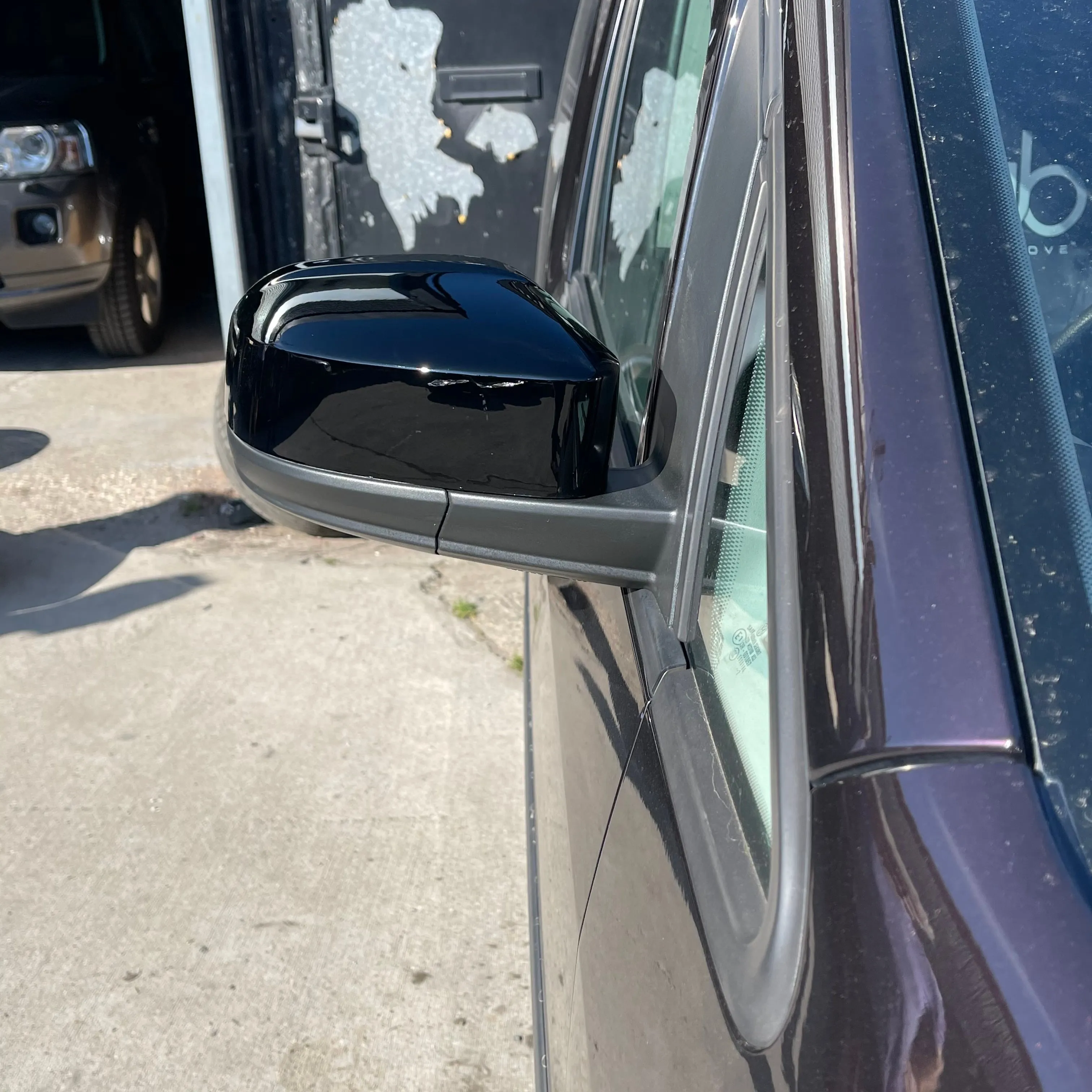 Caddy Life Aftermarket wing mirrors upgrade (fits 2004 onwards) electric heated gloss black mirror covers
