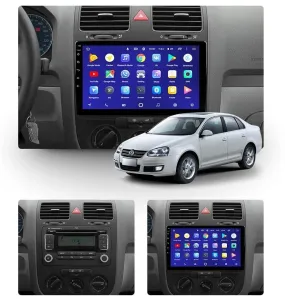 Car Dealz 10.2" Android 10.0 Volkswagen Jetta 5 2005-2010 w CAM In Dash Plus OEM Fascia