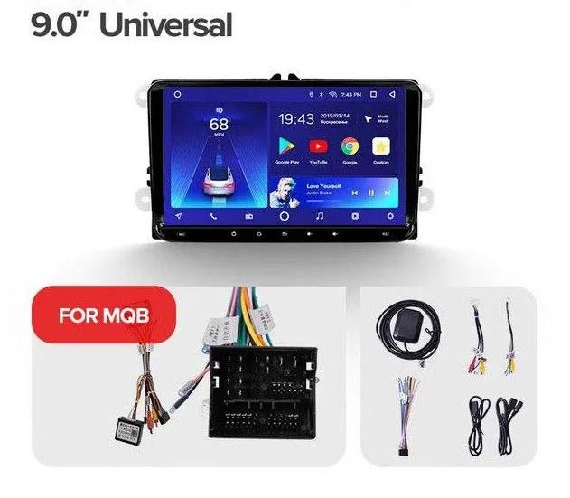 Car Dealz 9" Android 10.0 Skoda Octavia 2 2004-2009 with CAM In Dash Plus OEM Fascia