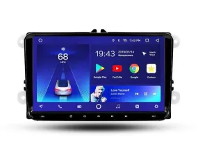 Car Dealz 9" Android 10.0 Universal VW Volkswagen Head Unit In Dash Plus OEM Fascia