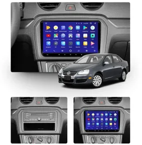 Car Dealz 9" Android 10.0 Volkswagen Jetta 5 2005-2010 In Dash Plus OEM Fascia
