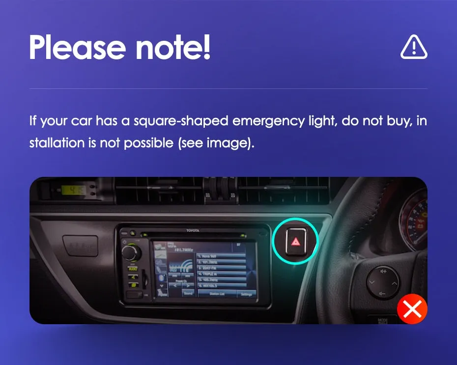 Car Dealz Premium Advanced 4G Data Model 10.2" Android 12.0 For Toyota Corolla 11 2017-2018 In Dash Plus OEM Fascia