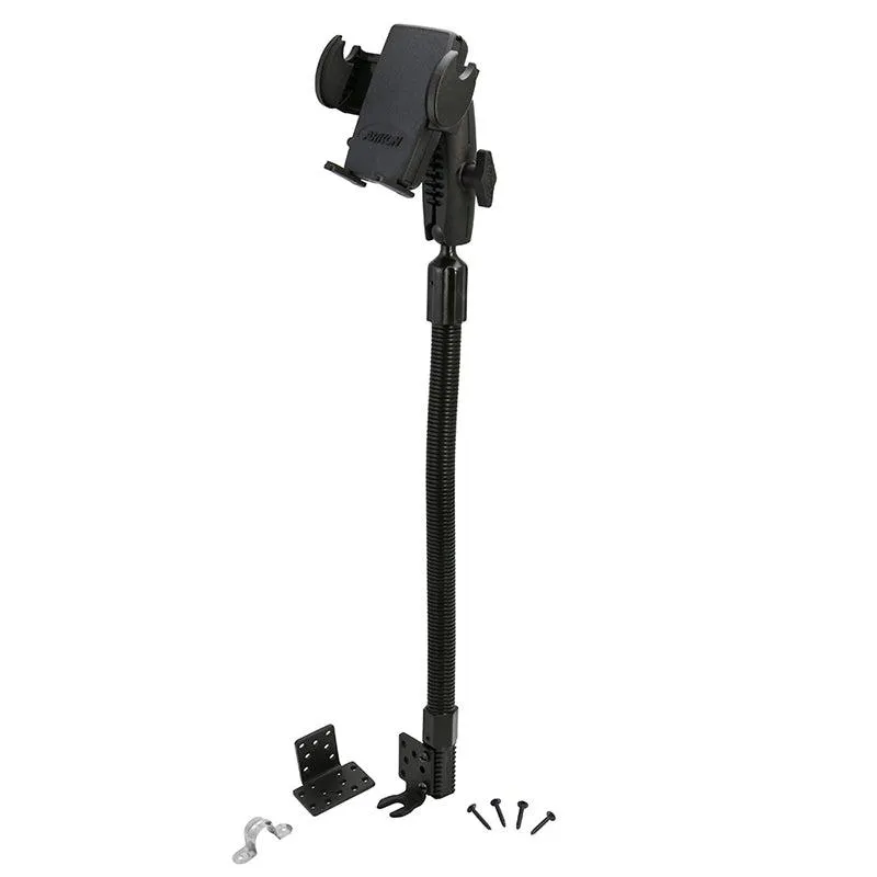 Car or Truck Seat Rail or Floor Mega Grip™ Phone Holder Mount for iPhone, Galaxy, and Note