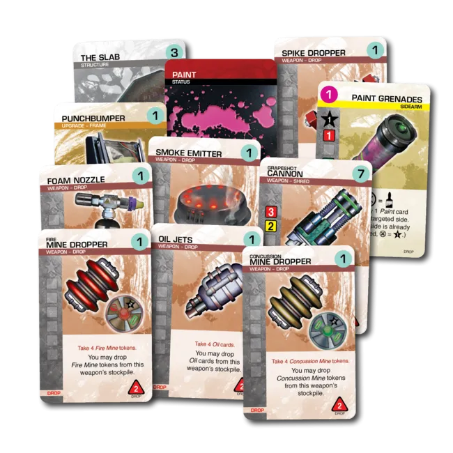 Car Wars Dropped Weapons Pack