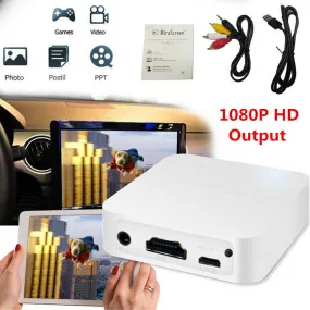 Car WiFi Display Miracast Box Mirror Link Adapter Airplay DLNA