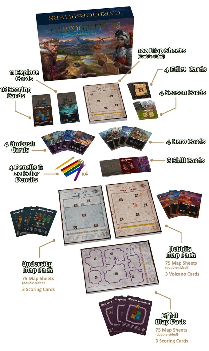 Cartographers Heroes
