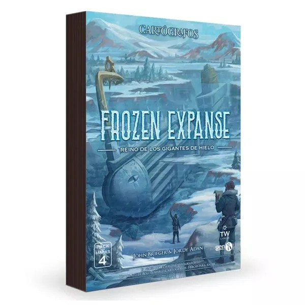 Cartographers Map Pack 4: Frozen Expanse – Realm of Frost Giants