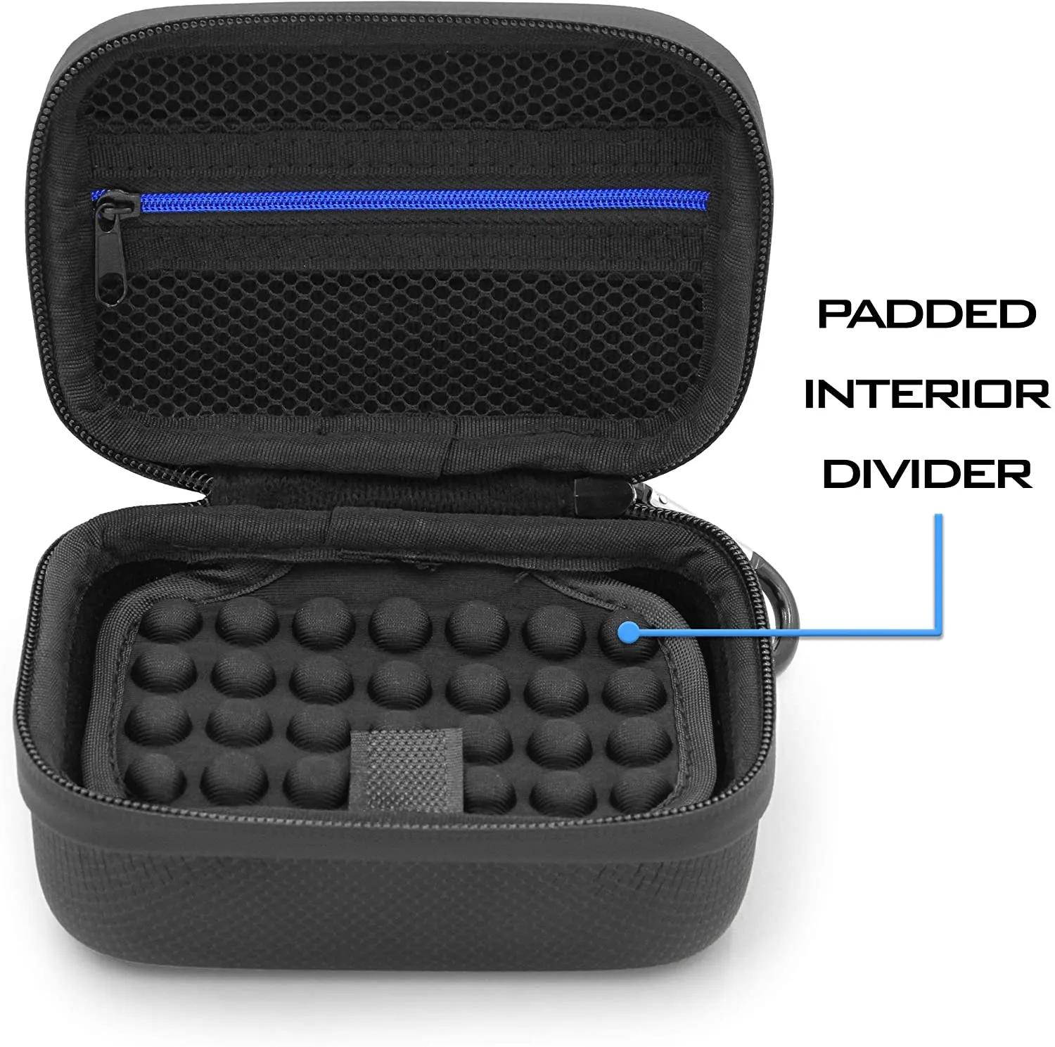 CASEMATIX Hard Shell Travel Case Compatible with Garmin Oregon 750t, 750, 700, 650t, 650, 600t, 600 and More - Travel Case with Lanyard for GPS