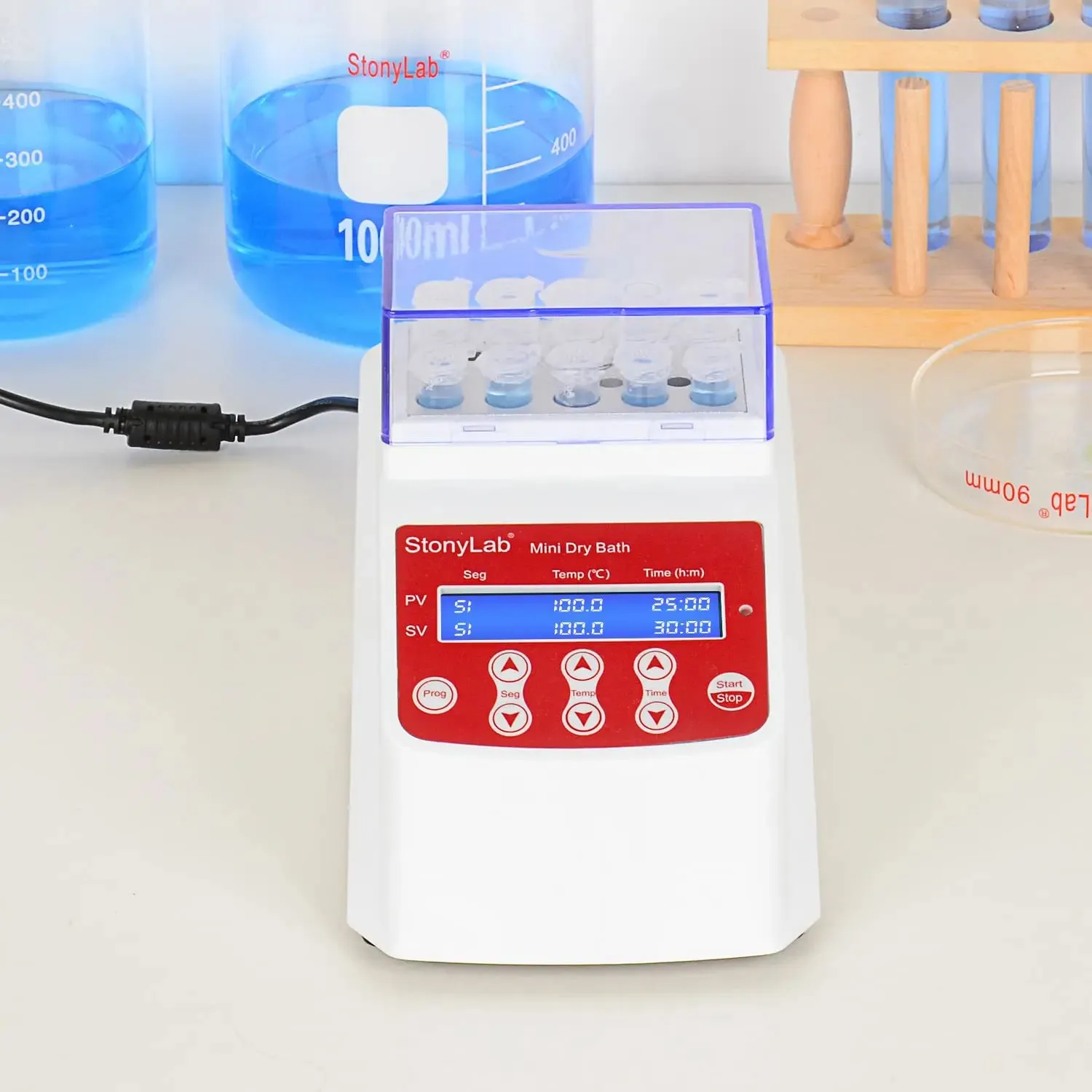 Constant Temperature Metal Bath Incubator, RT 5-100?, 15x2 ml Mould Capacity