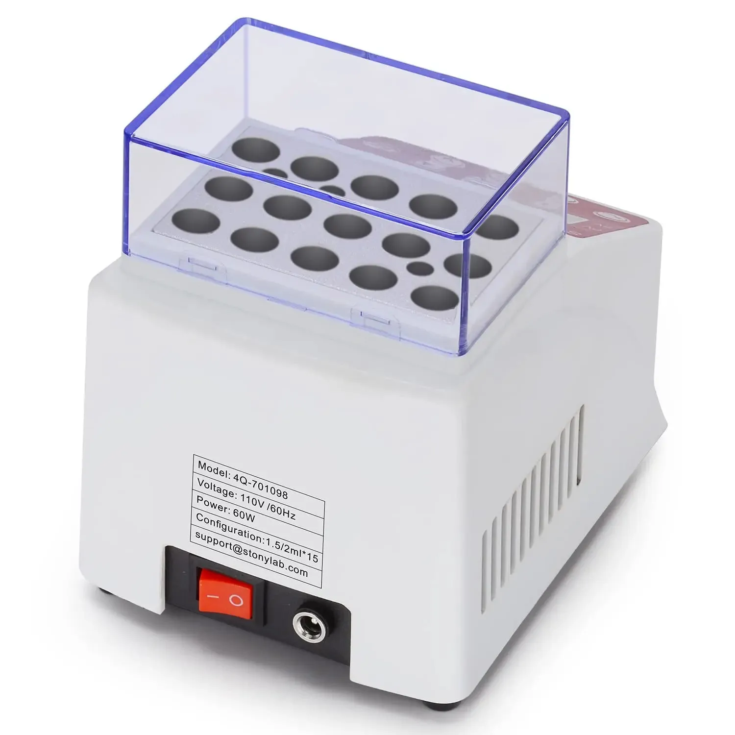 Constant Temperature Metal Bath Incubator, RT 5-100?, 15x2 ml Mould Capacity