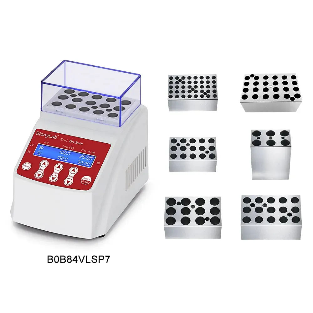 Constant Temperature Metal Bath Incubator, RT 5-100?, 15x2 ml Mould Capacity
