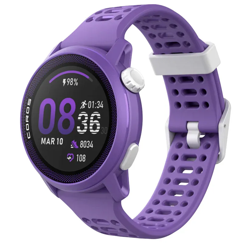 COROS Pace 3 Silicone Strap GPS Sport Watch Violet