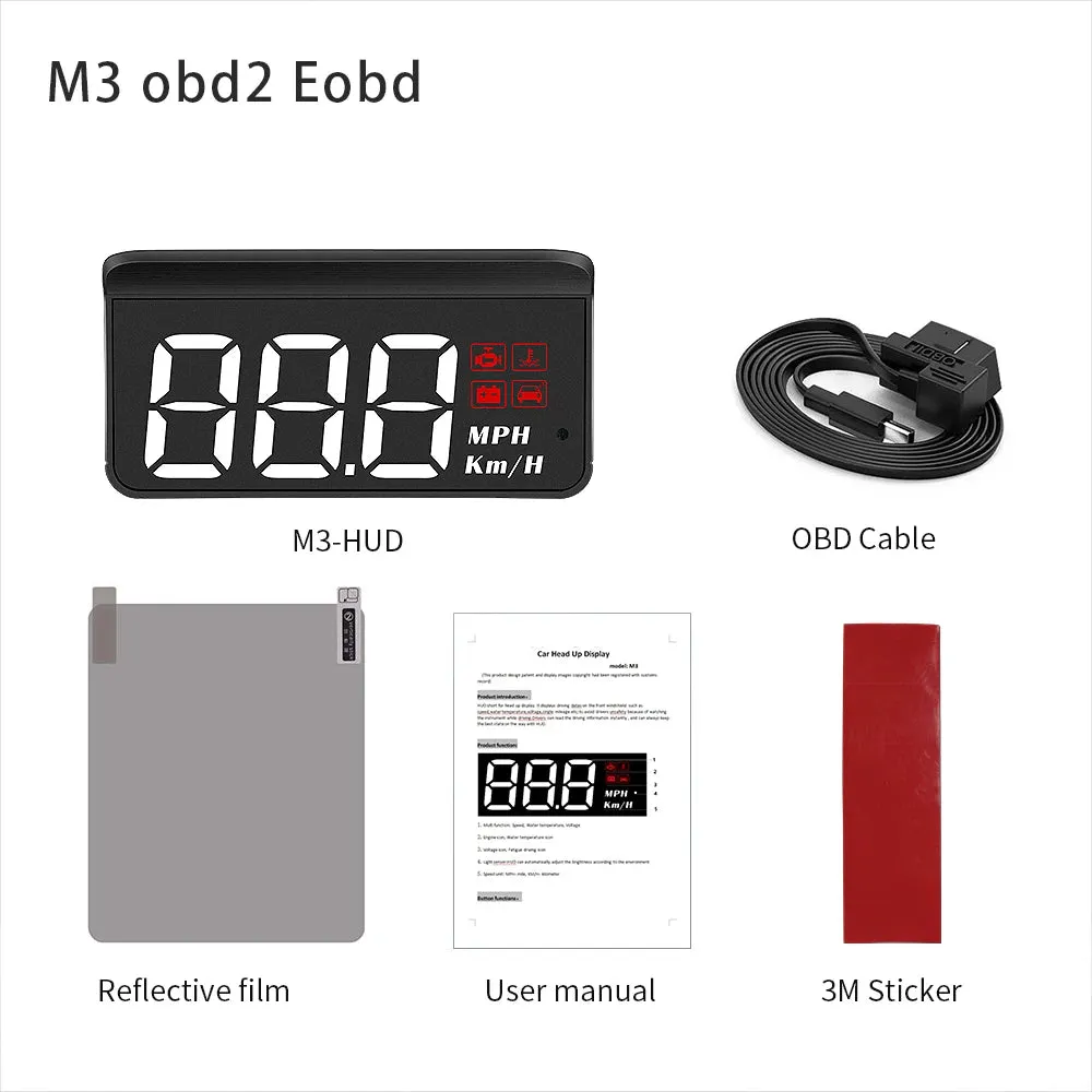 Digital HUD Speedometer
