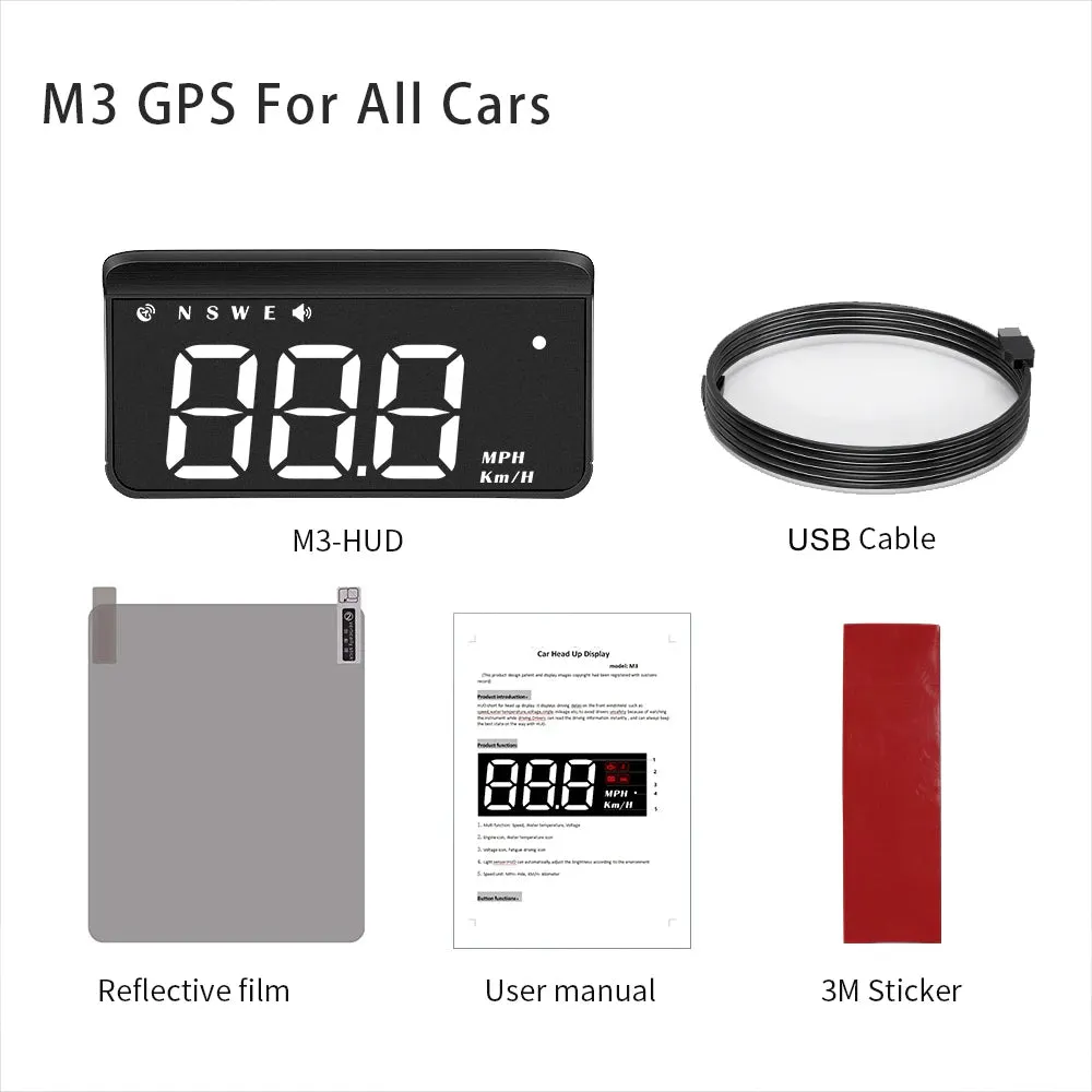 Digital HUD Speedometer