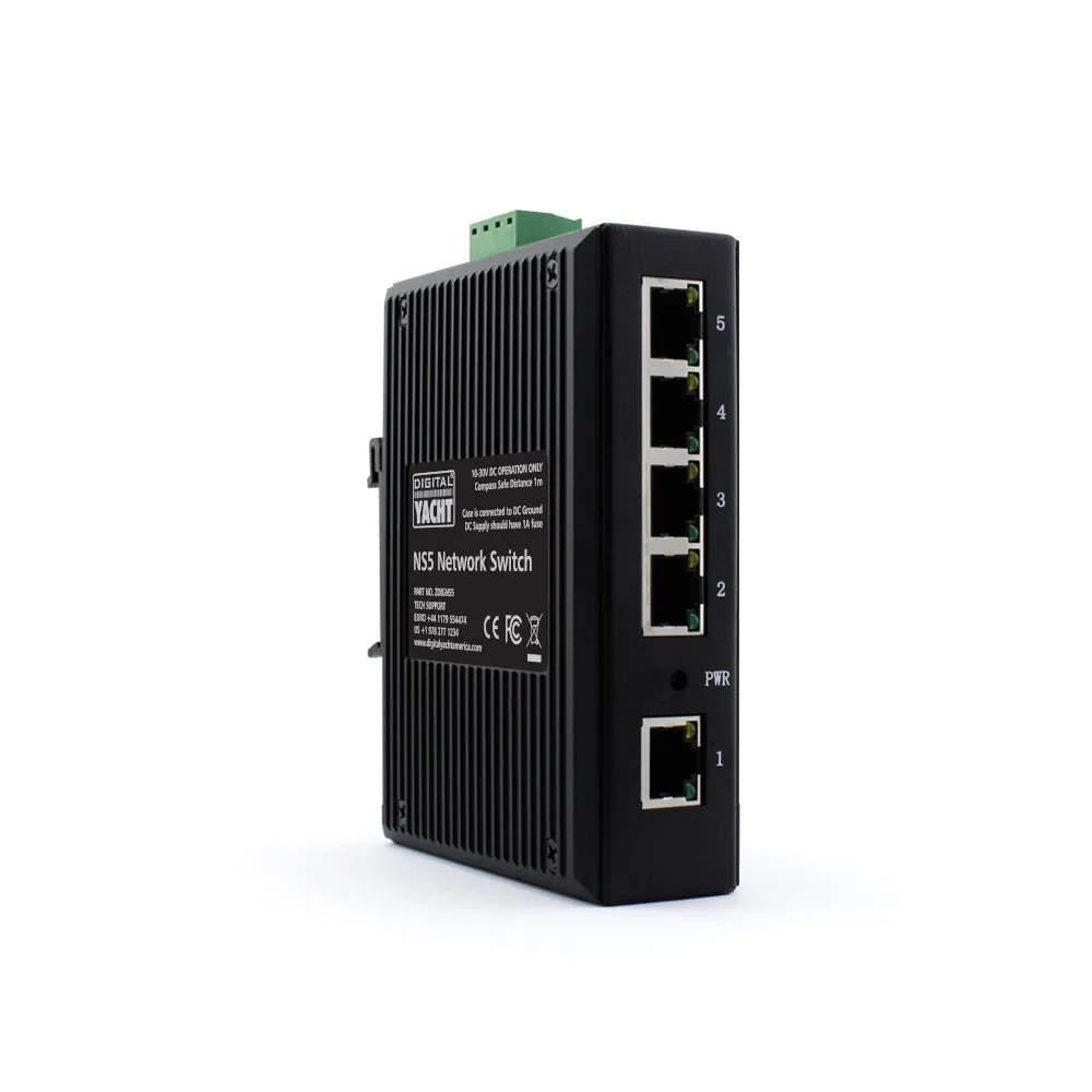 Digital Yacht NS5 5 Port Marine Network Switch [ZDIGNS5]