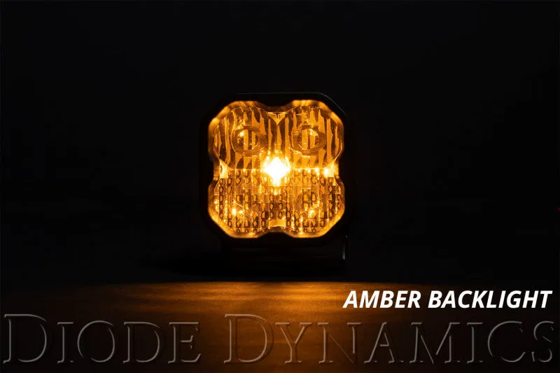 Diode Dynamics SS3 Sport ABL - Yellow Spot Standard (Pair)