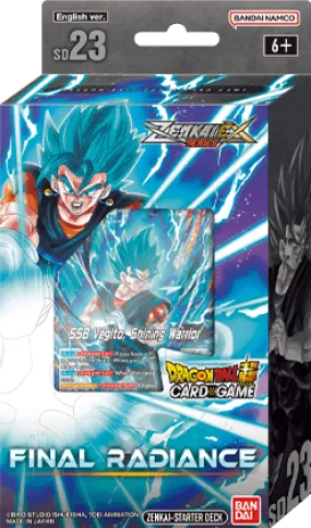 Dragon Ball Super CG - Zenkai Series Starter Deck 05 (SD23) - Final Radiance