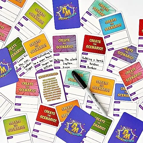 Drama Mayhem Family-Friendly Blank Card Expansion Pack