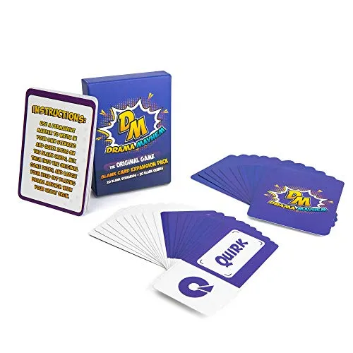 Drama Mayhem Family-Friendly Blank Card Expansion Pack