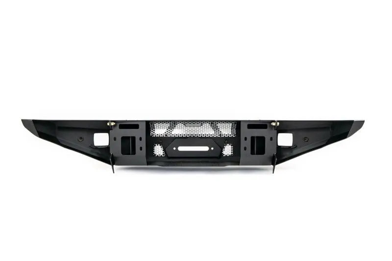 DV8 Offroad 2021  Ford Bronco Front Bumper Winch Capable w/ Optional Bull Bar/Aux Light Opening