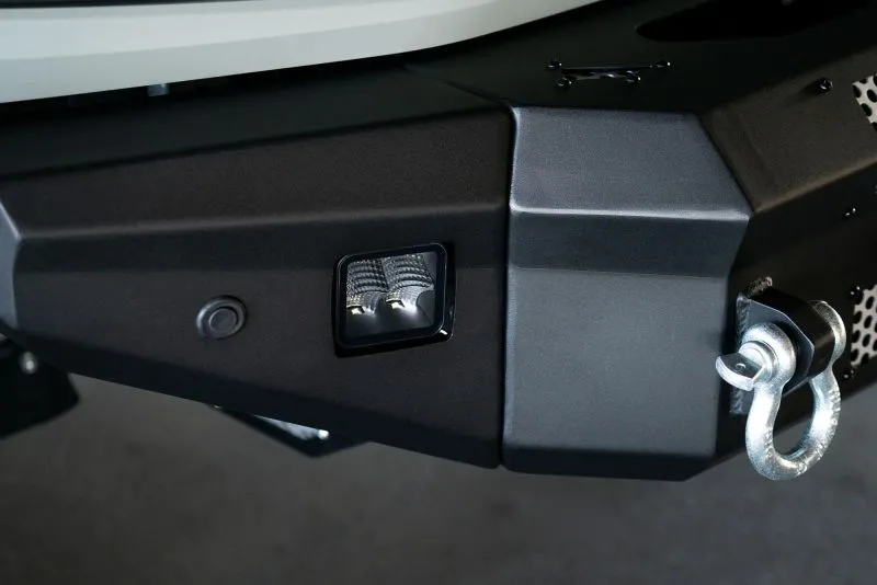 DV8 Offroad 2021  Ford Bronco Front Bumper Winch Capable w/ Optional Bull Bar/Aux Light Opening