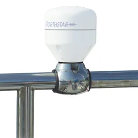 Edson GPS Antenna Rail Mount - Stainless Steel f/1"-1.25" Rails & 1"-14 Threads [831ST-1-14]