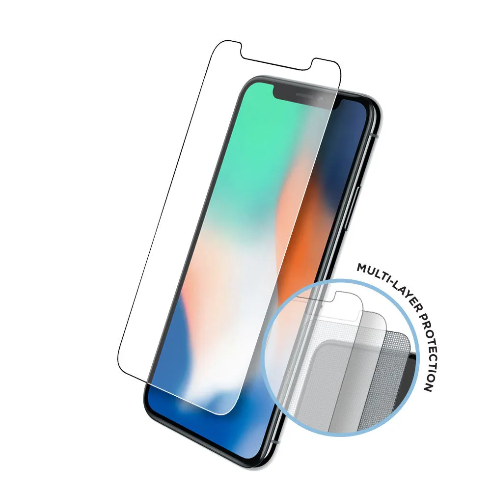 Eiger Mountain H.I.T High Impact Triflex Screen Protector (2 Pack) for Apple iPhone 11 Pro / XS / X