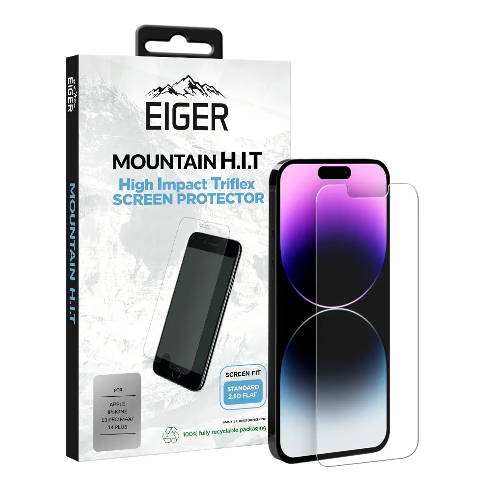 Eiger Mountain H.I.T Screen Protector for Apple iPhone 13 Pro Max / 14 Plus
