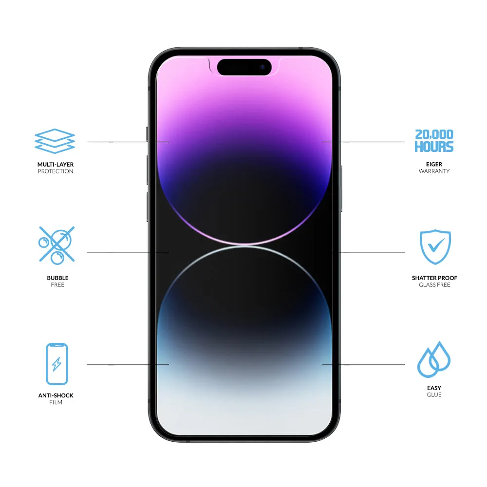 Eiger Mountain H.I.T Screen Protector for Apple iPhone 13 Pro Max / 14 Plus