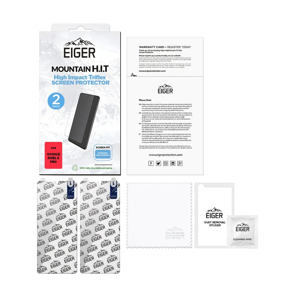 Eiger Mountain H.I.T Screen Protector for Google Pixel 8 Pro