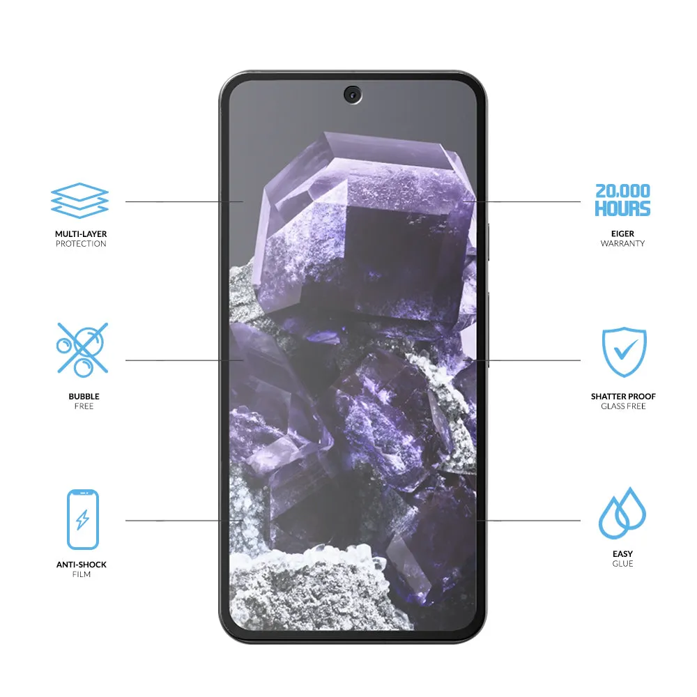 Eiger Mountain H.I.T Screen Protector for Google Pixel 8a