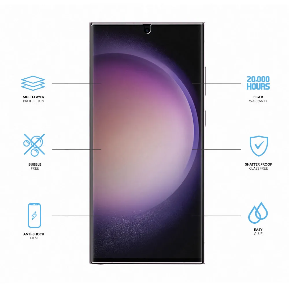 Eiger Mountain H.I.T Screen Protector for Samsung Galaxy S24 Ultra