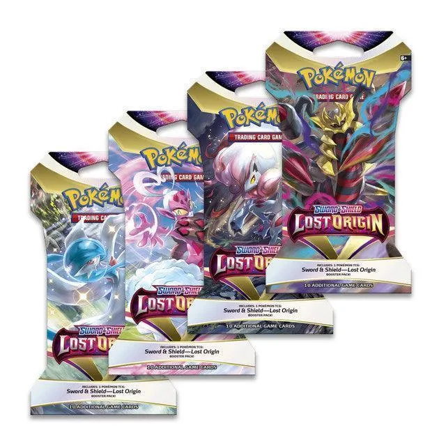 English Pokemon Card Game Sword and Shield Lost Origin Sleeved Booster Pack