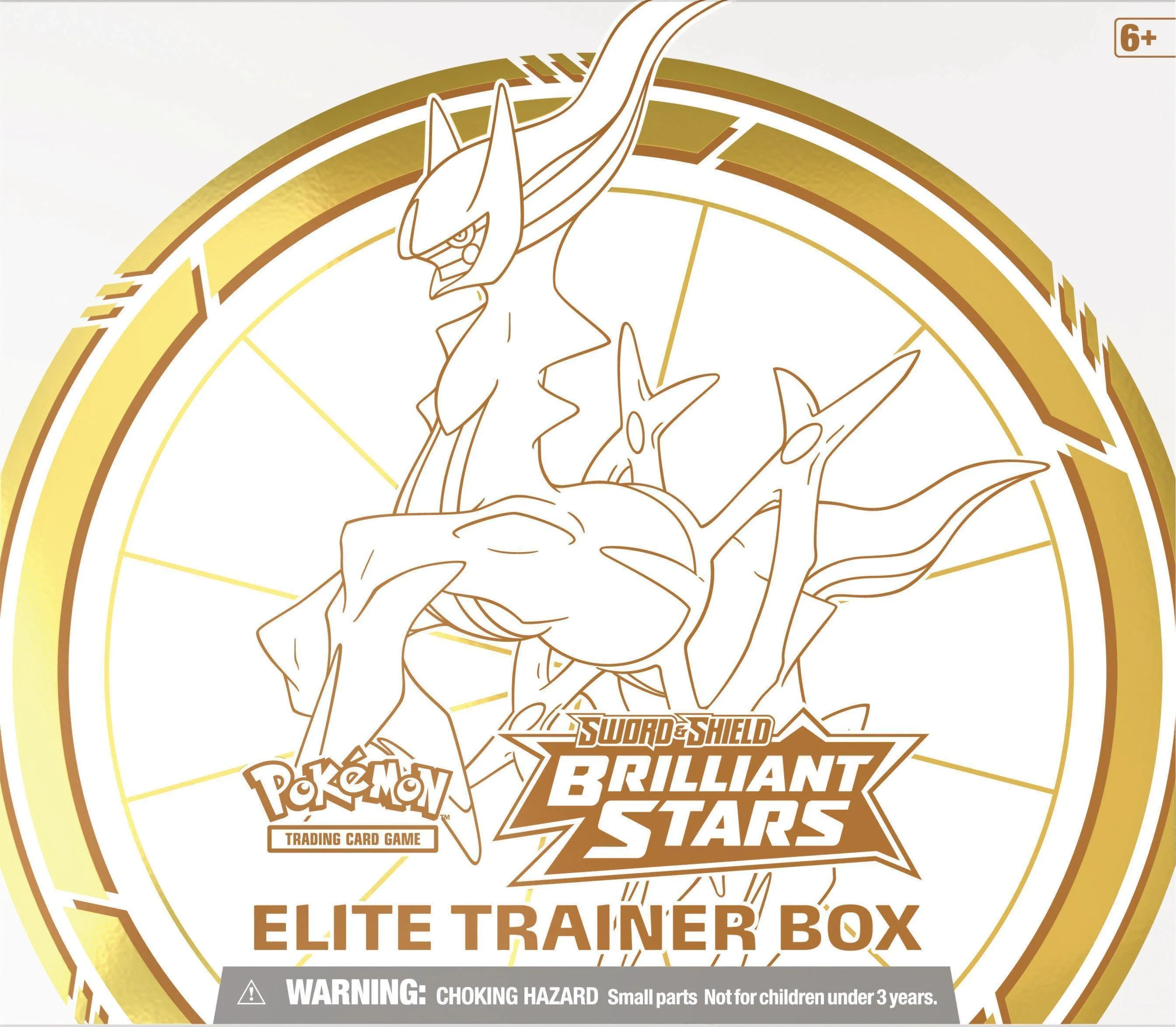 English Pokemon Trading Card Game: Sword and Shield Brilliant Stars Elite Trainer Box