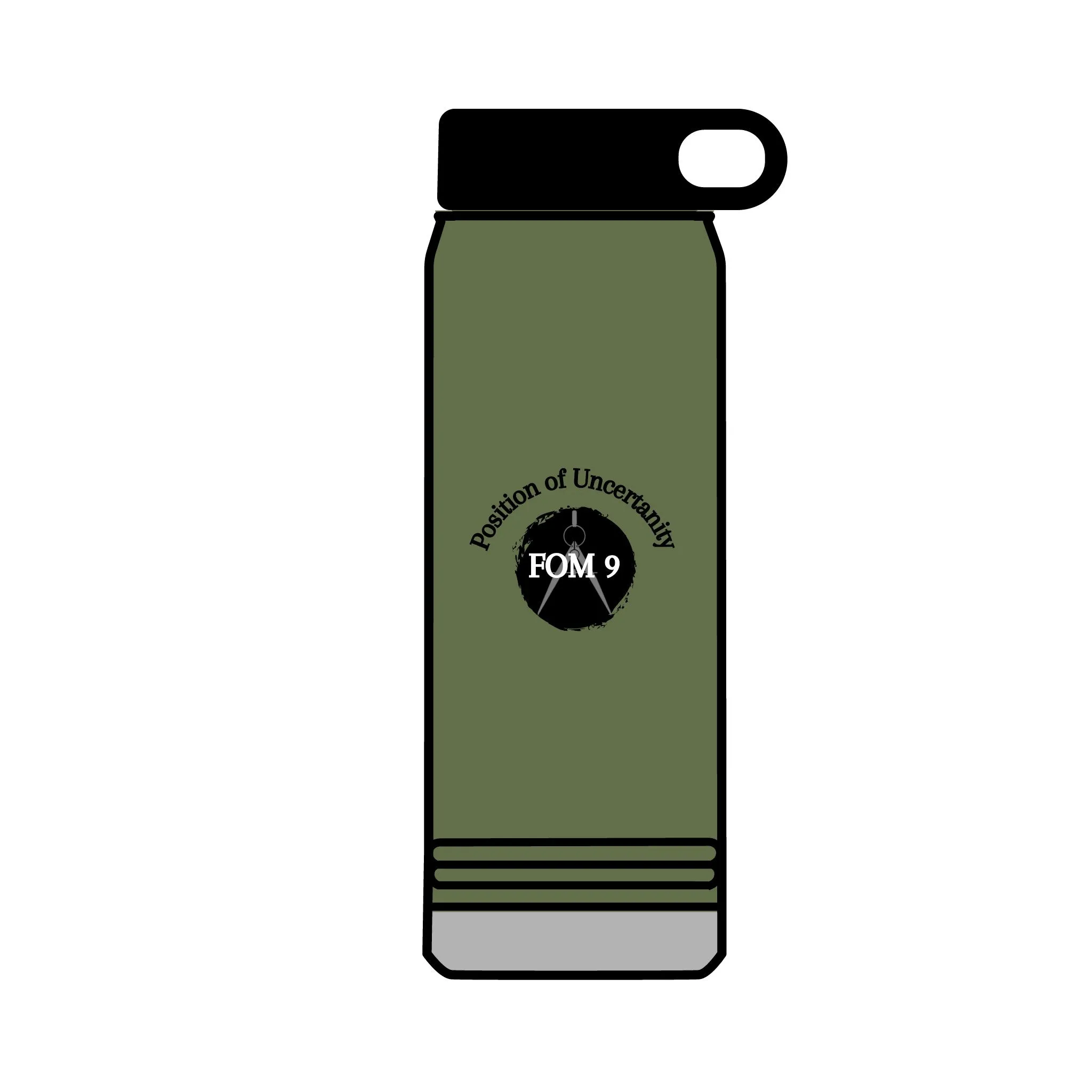 FOM 9 GPS Water Bottle, 32oz