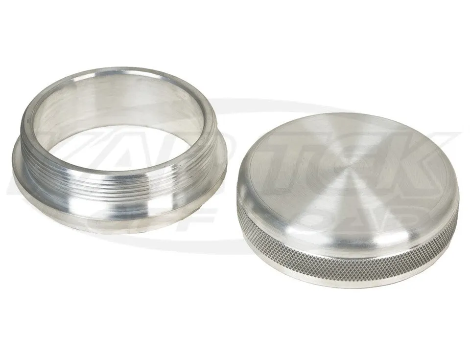 Full Bore Threaded Filler Cap w/ Aluminum Bung 2-1/2" Dia.
