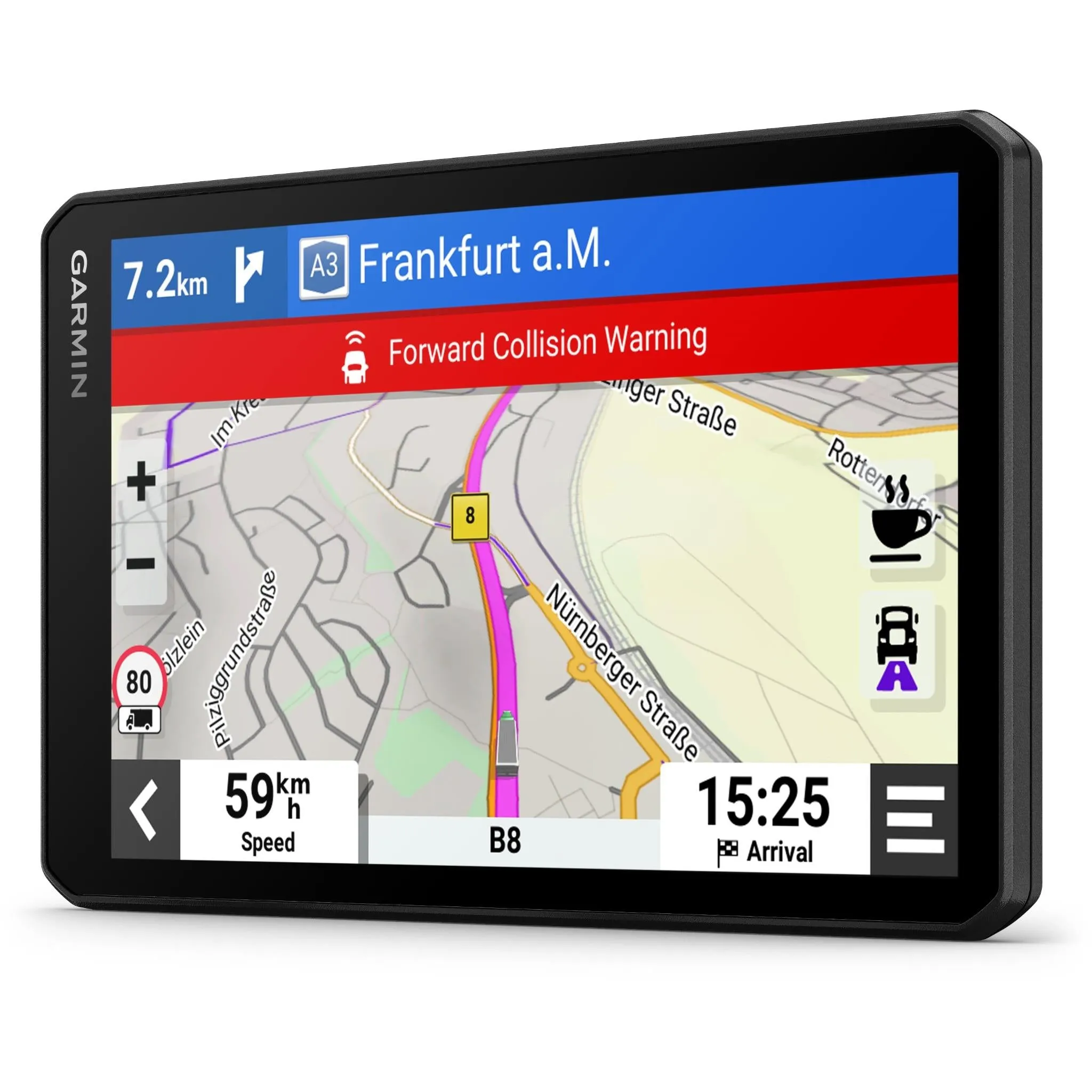 Garmin DezlCam LGV710 MT-S 7" GPS Truck Navigation with Dash Cam