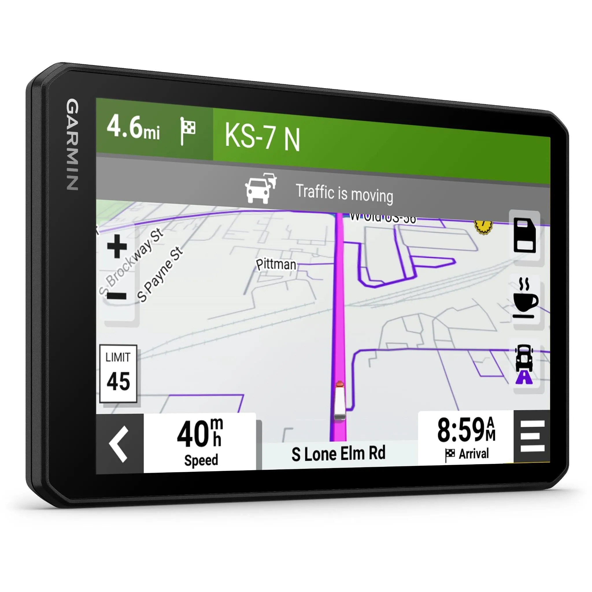 Garmin DezlCam LGV710 MT-S 7" GPS Truck Navigation with Dash Cam