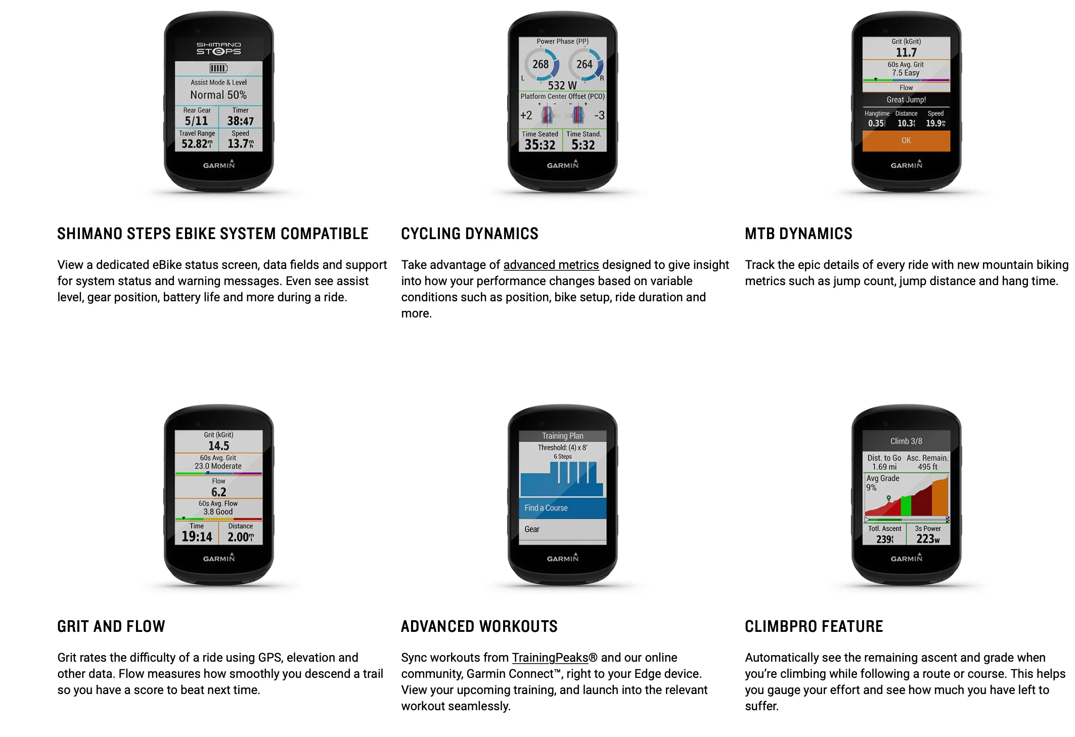 Garmin Edge 530 Bike Computer