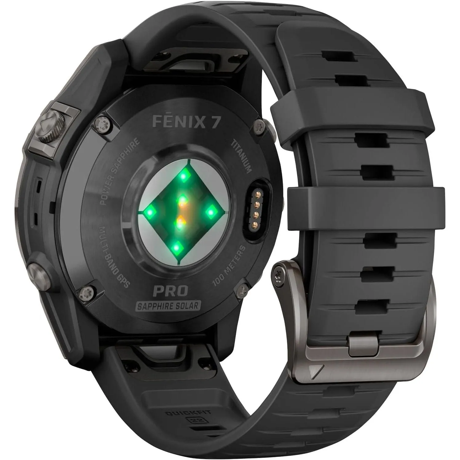 Garmin fēnix 7 Pro Sapphire Solar GPS Smartwatch - 47mm, Multisport, Grey/Black