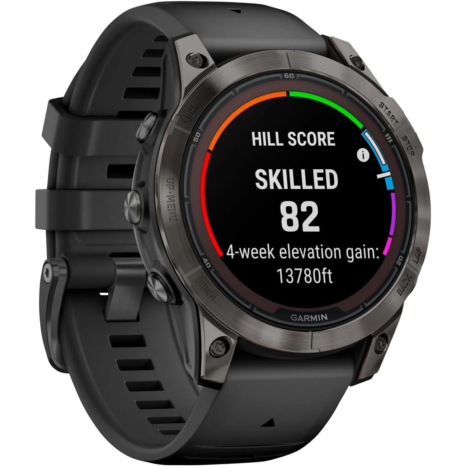 Garmin fēnix 7 Pro Sapphire Solar GPS Smartwatch - 47mm, Multisport, Grey/Black