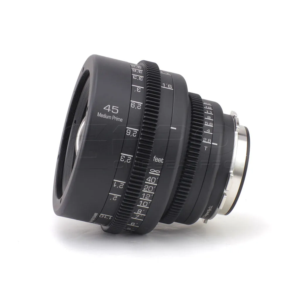 G.L OPTICS Medium Prime 45mm T2.8 Mamiya 645N Rehoused Lens